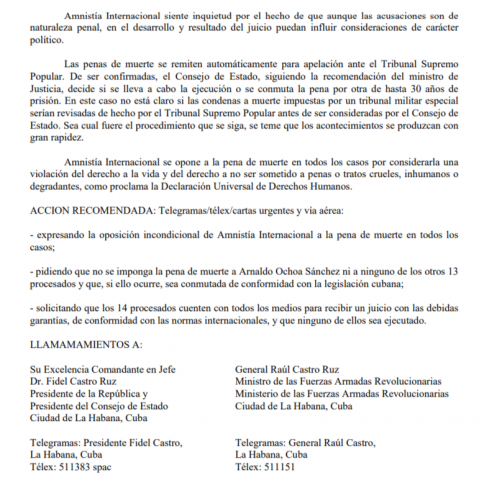 amnistía internacional, caso ochoa(2) 1989