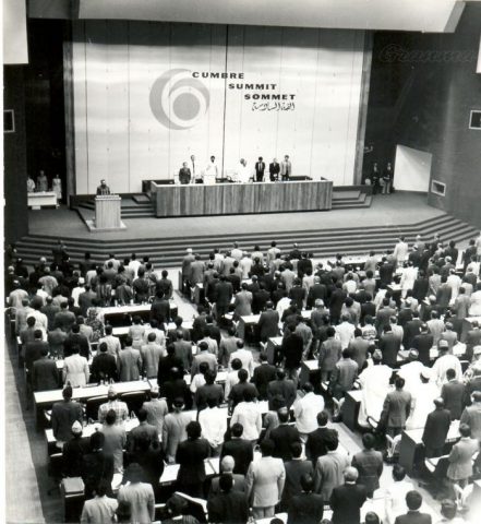 cuba acogió por primera vez la sede una conferencia cumbre del mnoal 1979