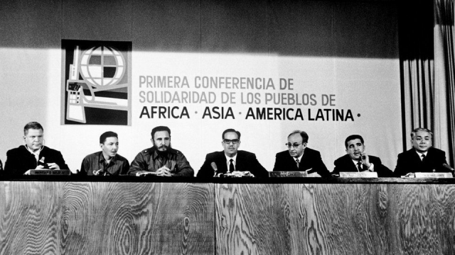 delegados de asia, África y américa latina se reúnen en la habana enero de 1966